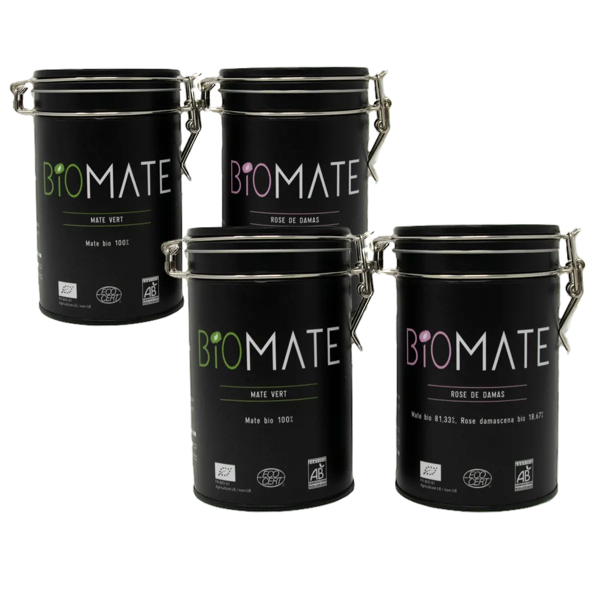 Entdeckerpaar: Grüner Maté - Rose aus Damaskus by Biomaté