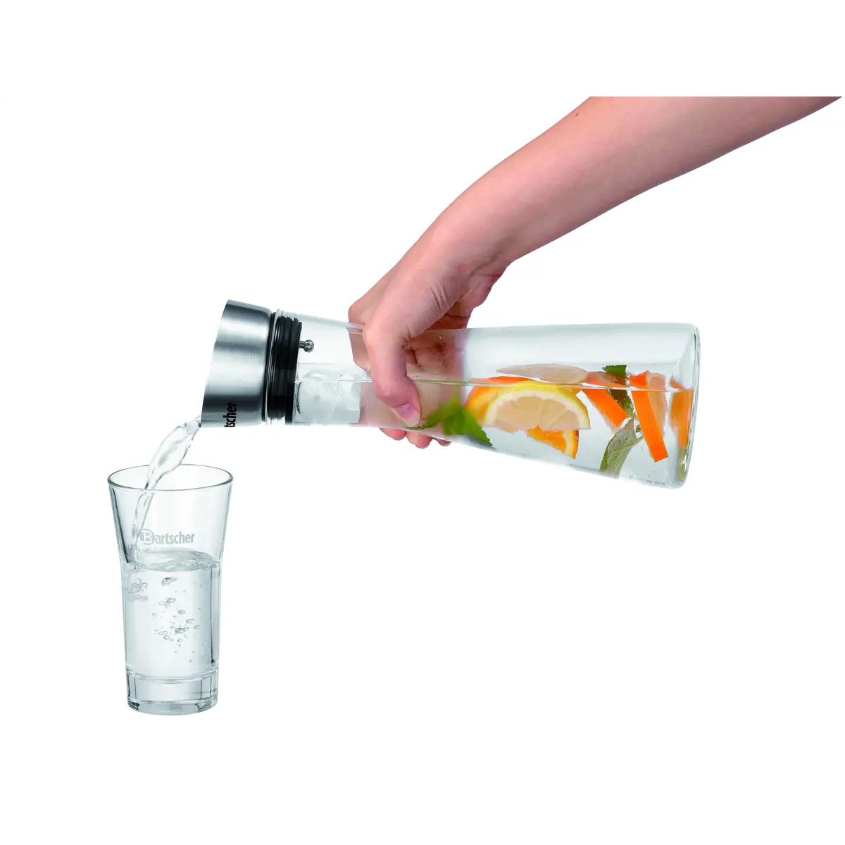 Deuxième image du produit Bartscher France Bartscher Carafe En Verre 0 75 L by Bartscher