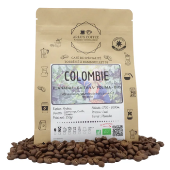 COLOMBIA DECA - Pack 3 × Chicchi Bustina 250 g