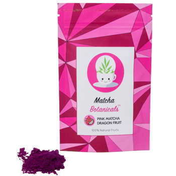 Matcha Botanicals Pink Matcha Fruit Du Dragon 100 G - Pochette 100 g