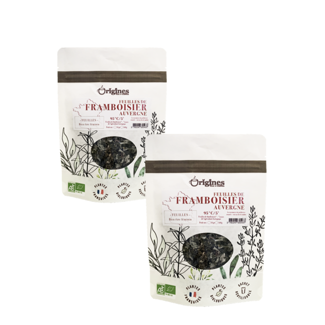 Origines Tea&Coffee Infusion Bio Feuilles De Framboisier Vrac 500G Fleur De The 500 G by Origines Tea&Coffee