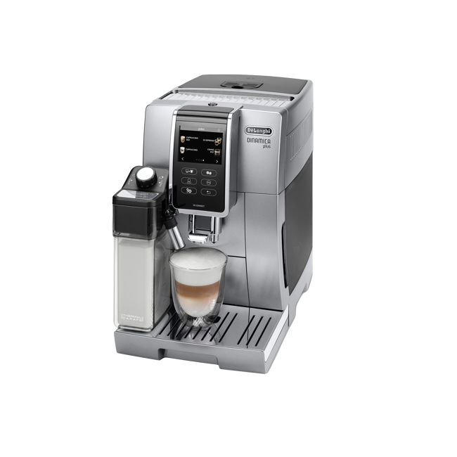 Troisième image du produit Machine À Café À Grain Delonghi Dinamica Plus Inox Ecam 370.95.S by Delonghi
