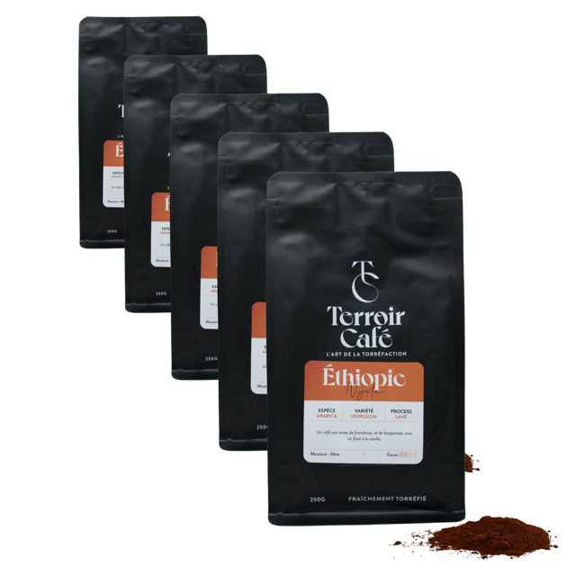 Caffè macinato - Etiopia, Nyala 250g by Terroir Cafe