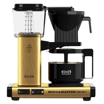 MOCCAMASTER Filterkaffeemaschine - 1,25 l - KBG Select Brushed Brass - 