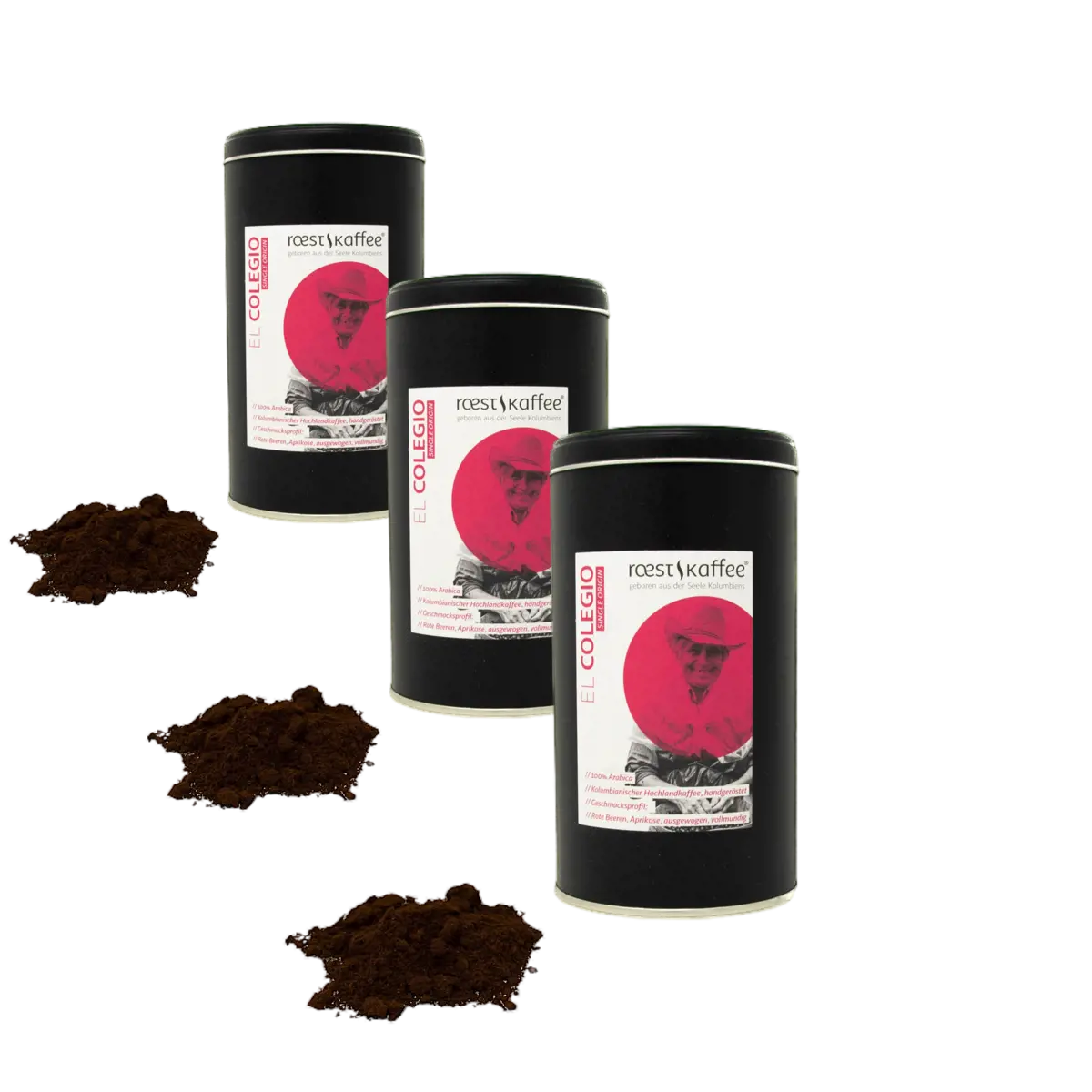 Roestkaffee El Colegio Single Origin Moulu Piston French Press - 500 G by Roestkaffee