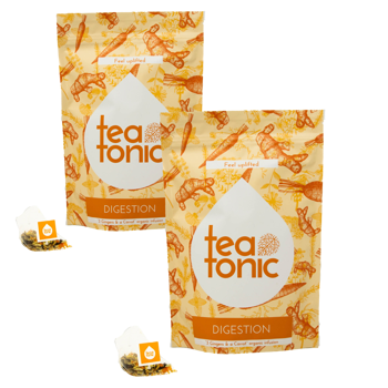 Teatonic Digestion 28 Jours Infusettes 70 G - Pack 2 × Sachets de thé 70 g