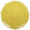 Piatto da portata giallo 34 cm  - set di 6 by Aulica