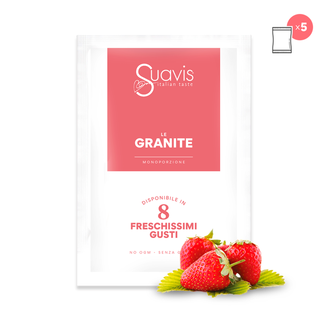 Secondo immagine del prodotto Granita - Fragola by Suavis