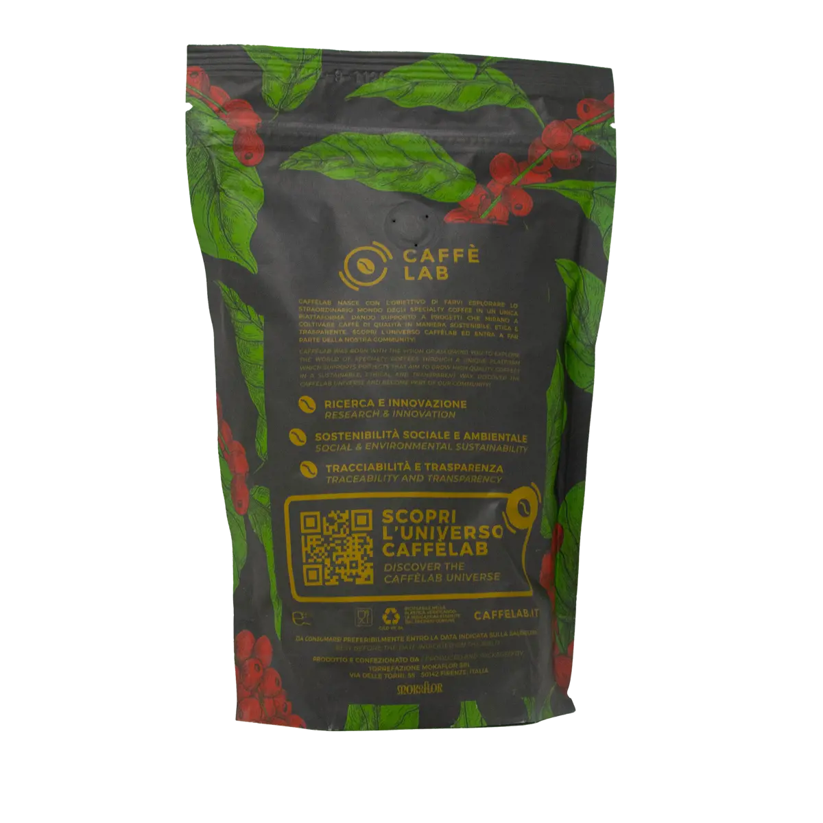 Deuxième image du produit CaffèLab Melange Specialty Lab 100 Moulu Espresso- 250 G by CaffèLab