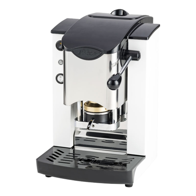 FABER Kaffeepadmaschine - Slot Inox Schwarz White 1,3 l by Faber