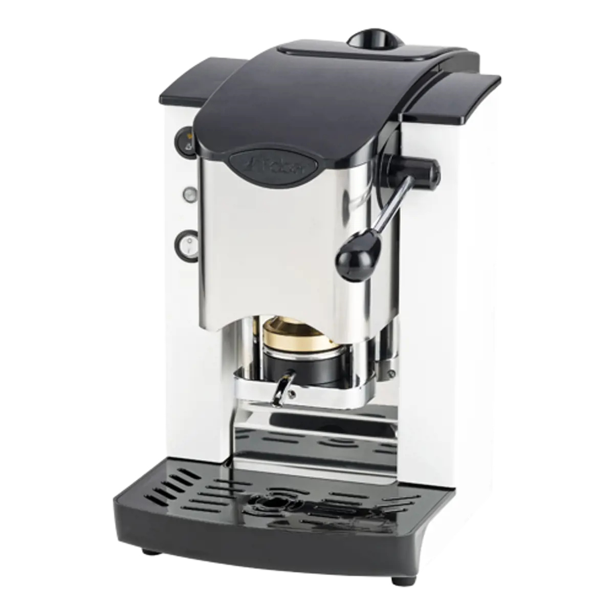 Faber Machine A Cafe A Dosettes Slot Inox Noir Blanc 1 3 L by Faber