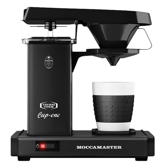 MOCCAMASTER  Macchina del caffè a filtro elettrica - 300 ml - Cup One Nera opaca by Moccamaster Italia
