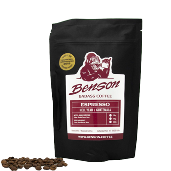 Kaffeebohnen - Hell Yeah, Espresso - 500g - Bohnen Beutel 500 g