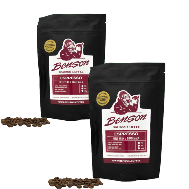 Café En Grain Benson - Hell Yeah, Espresso - 500G by Benson