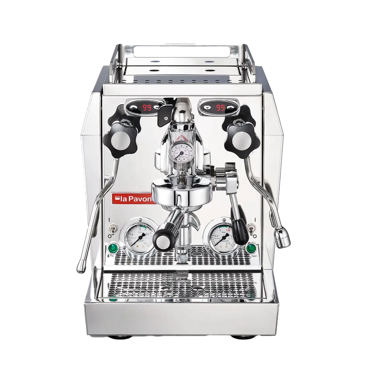 La Pavoni Machine Semi Professionnelle Giotto Guru En Acier Inox by La Pavoni