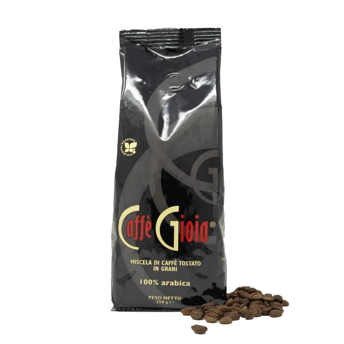Secondo immagine del prodotto Caffè in grani - Miscela Nera Linea Famiglia - 8x250g by Caffè Gioia