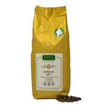 Kaffeebohnen - Espresso N°7 - 1kg - Bohnen Beutel 1 kg