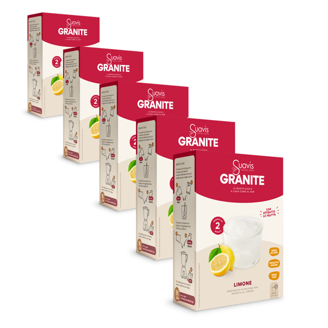 Suavis Granita Citron Vrac En Boite Carton 160 G by Suavis