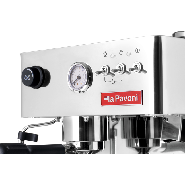 Quatrième image du produit La Pavoni Machine A Cafe Combinee Domus Bar En Acier Inox by La Pavoni