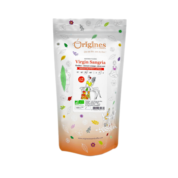 Origines Tea&Coffee Virgin Sangria En Vrac 1Kg Fleur De The 1 Kg - Pochette 1 kg