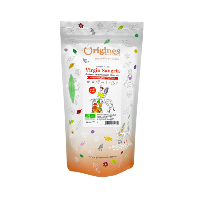 Origines Tea&Coffee Virgin Sangria En Vrac 1Kg Fleur De The 1 Kg by Origines Tea&Coffee