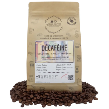 COLOMBIE DECA - Pack 2 × Bohnen Beutel 500 g
