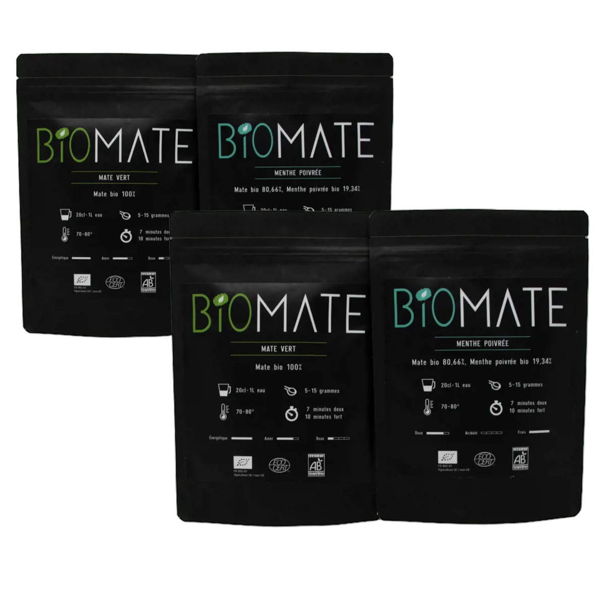 Scoperta Duo: Mate Verde e Menta Piperita by Biomaté