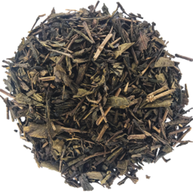 Secondo immagine del prodotto Tè Verde Bio in scatola di metallo - Hojicha Japon -100g by Origines Tea&Coffee