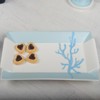 Troisième image du produit Aulica Plat A Cake Bleu Corail by Aulica