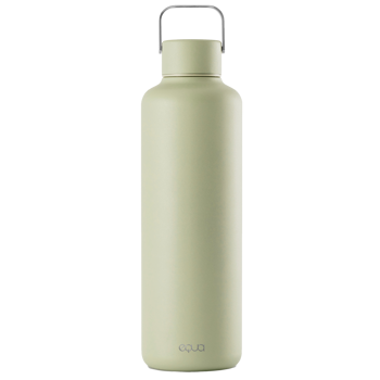 Bottiglia EQUA in acciaio inox Timeless Matcha - 1l - Pack 2 ×