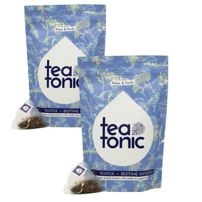 Teatonic Teatox Bedtime Infusion 28 Jours Infusettes 70 G by Teatonic