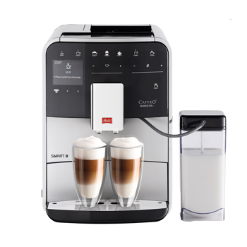 Melitta Solo Argent, Machine à Café à Grains avec Broyeur et Système  d'Extraction des Arômes, Affichage LED, Mode 1 à 2 Tasses, Expresso,  Automatique