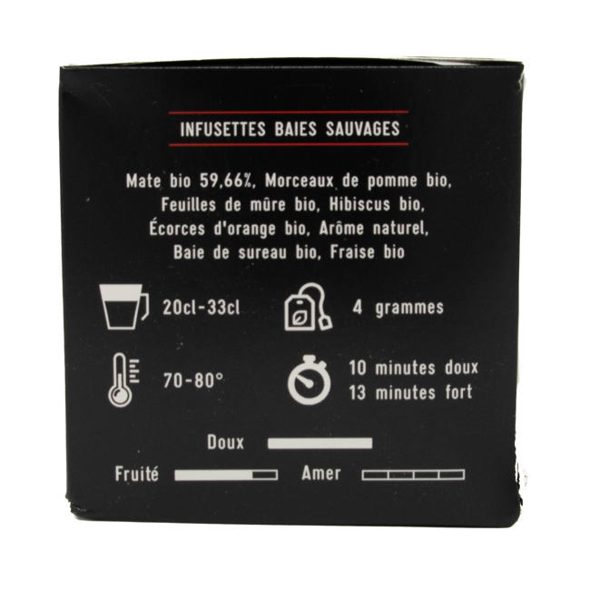 Deuxième image du produit Biomaté Baies Sauvages X30 Infusettes Infusette 45 G by Biomaté