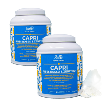 Capri - Pack 2 × Bustine di te 30 g
