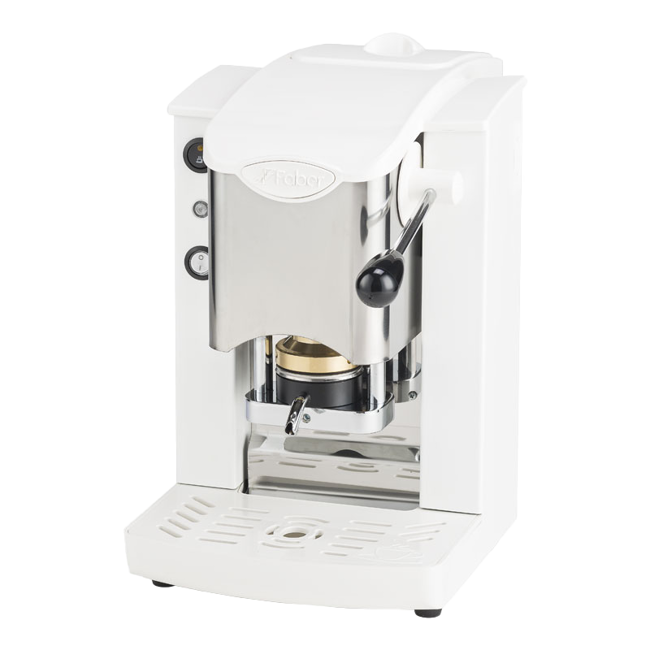 FABER SLOT BRASS BIANCO/BIANCO MACCHINA DA CAFFE A CIALDE