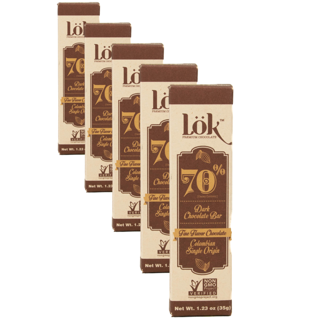 Chocolat 70 % Single Origin by LÖK FOODS