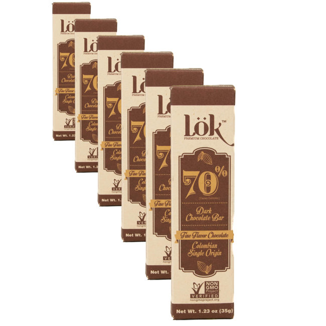 70% Single Origin Schokolade by LÖK FOODS
