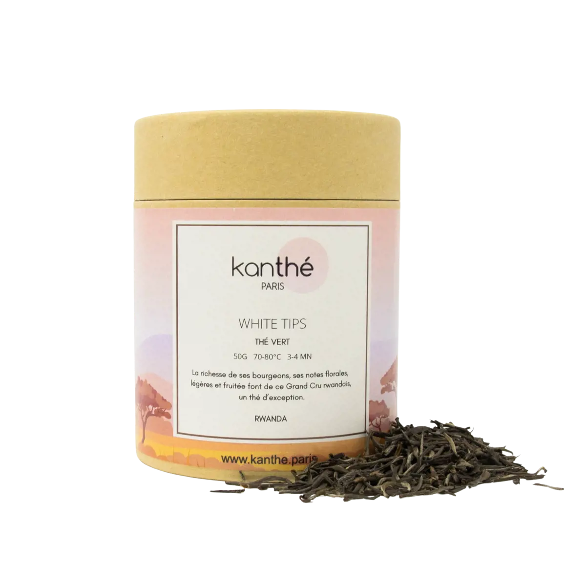 Kanthé White Tips Vrac En Boite Carton 70 G by Kanthé