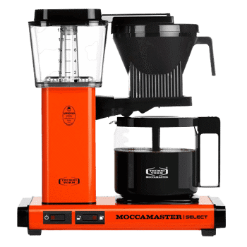 MOCCAMASTER Filterkaffeemaschine -1,25 l - KBG Select Orange - 