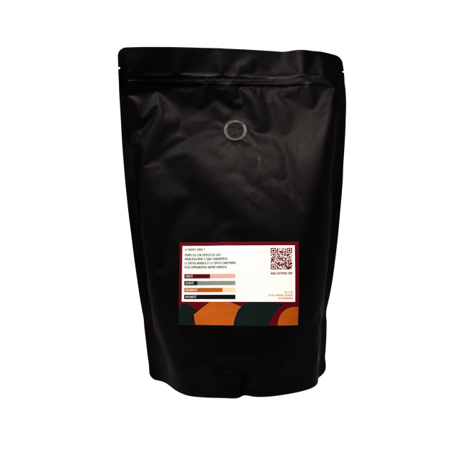 Zweiter Produktbild Kaffeebohnen - Der Robuste - 1 kg by Café Nibi
