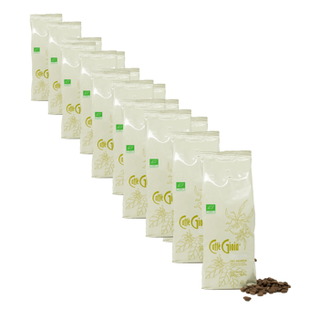 Caffè Gioia Pérou 100% Arabica Bio Grains Lignée Familiale(4X250G) - Pack 4 × Grains Pochette 1 kg