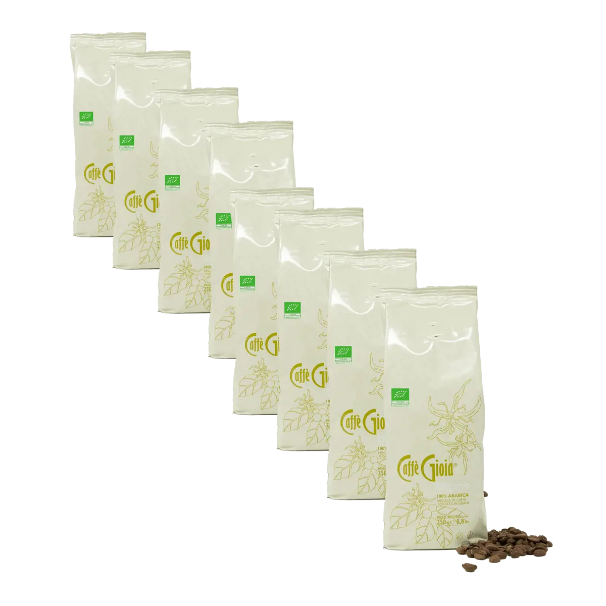 Caffè in grani - Perù 100 % Arabica Bio - 4x250g by Caffè Gioia