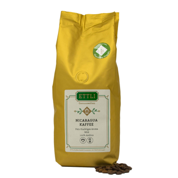 Kaffeebohnen - Nicaragua Mischung - 1kg - Bohnen Beutel 1 kg