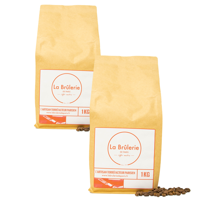 Kaffeebohnen - Dominikanische Republik -1 Kg by La Brûlerie de Paris