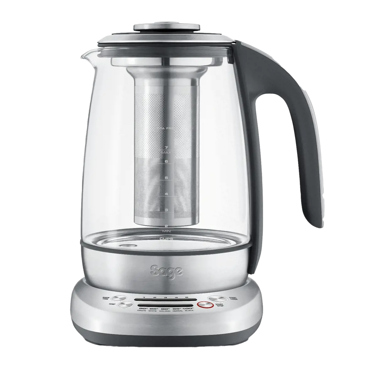 Sage Appliances Bouilloire Smart Tea Infuser Sage 5 Reglages Acier Inoxydable by Sage Appliances