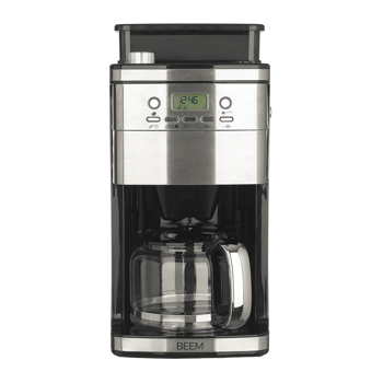 BEEM Filterkaffeemaschine mit Mahlwerk - 1,5 l - FRESH-AROMA-PERFECT SUPERIOR - Glas - 