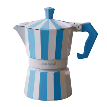 GNALI & ZANI Brasil Cafetiere Italienne 3 Tasses Turquoise - 