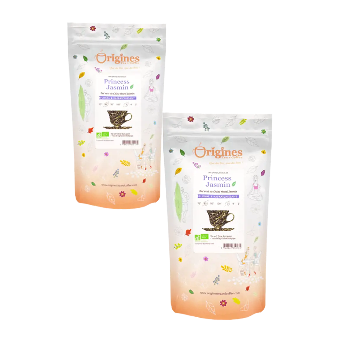 Loser grüner Tee - Princess Jasmin Chine - 1kg by Origines Tea&Coffee