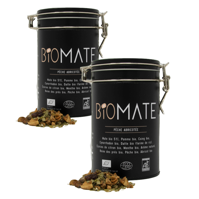 Biomaté Peche Abricotee Vrac En - 150 G by Biomaté