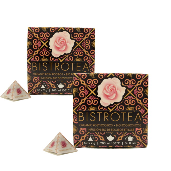 Bistrotea Rooibos Et Rose 50 Infusettes by Bistrotea